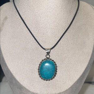 Turquoise Pendant Necklace